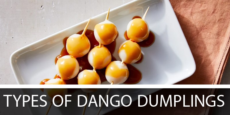Dango Japanese Dumplings - Types of Dango